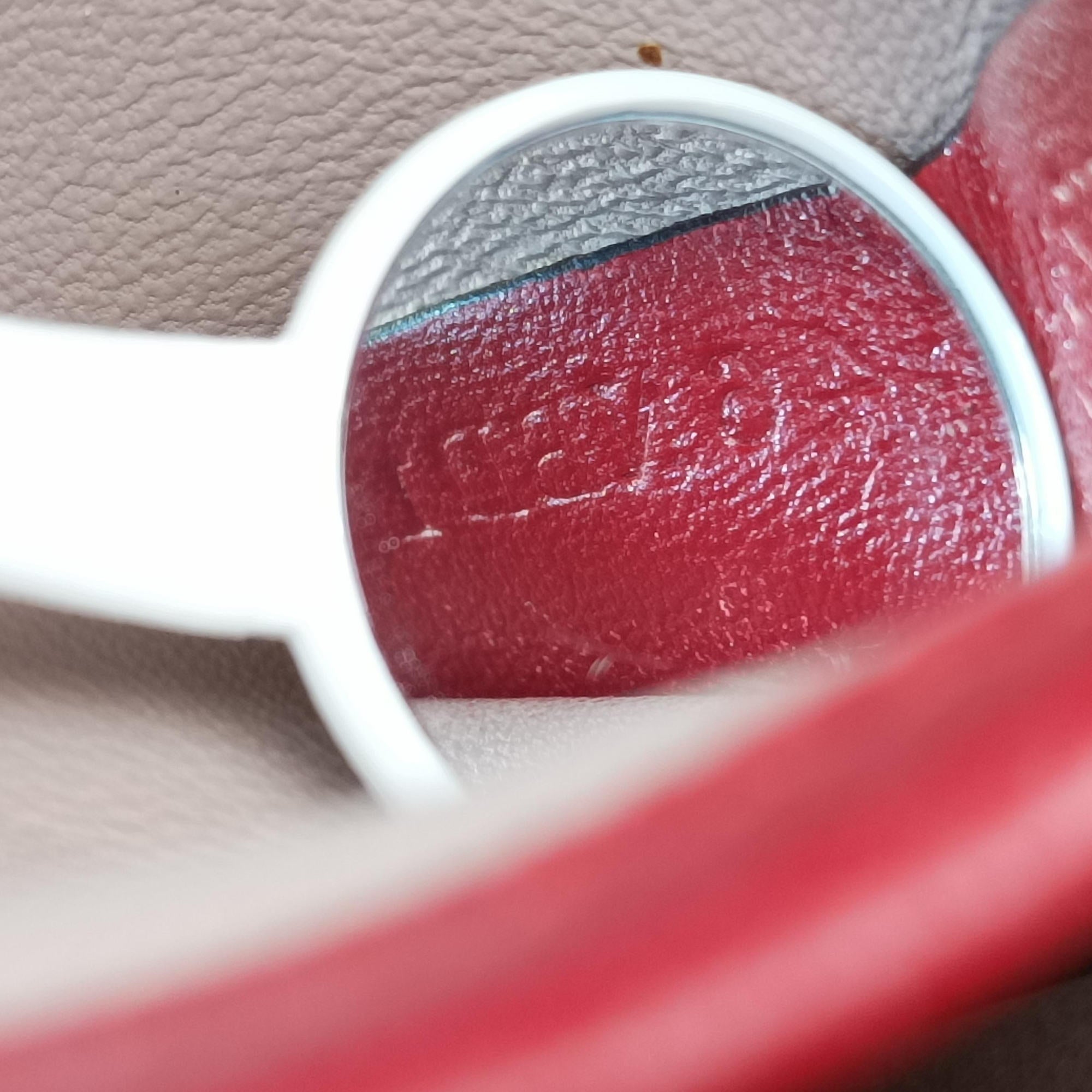 ROCKSTUD Red Leather BF F546NBD1ロックスタッズ レッド レザー BF F546NBD1