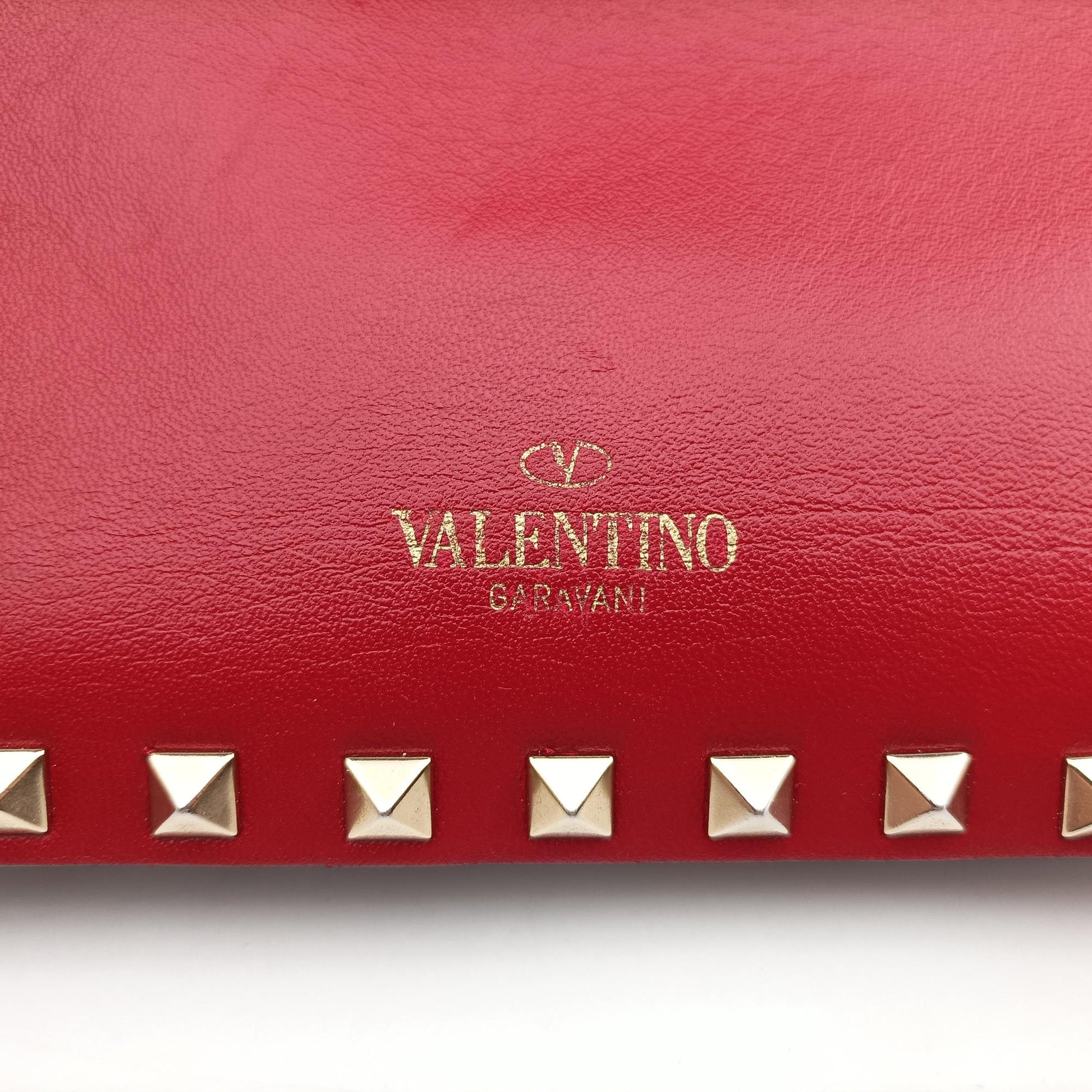 ROCKSTUD Red Leather BF F546NBD1ロックスタッズ レッド レザー BF F546NBD1