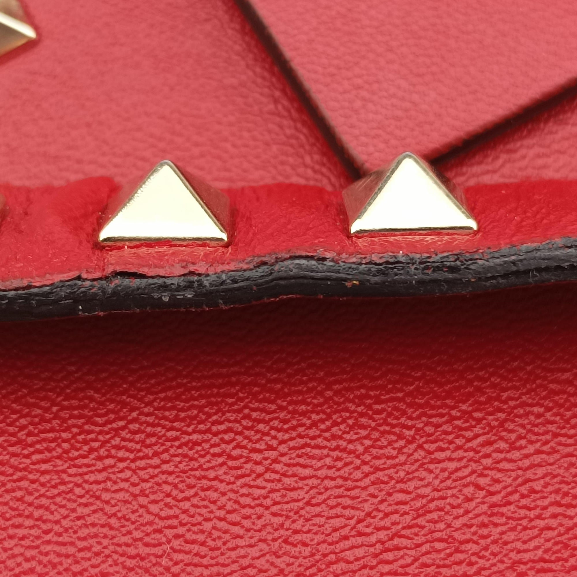 ROCKSTUD Red Leather BF F546NBD1ロックスタッズ レッド レザー BF F546NBD1