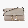 FAYE Beige Suede × leather 03-16-99-65フェイ ベージュ スエード×レザー 03-16-99-65