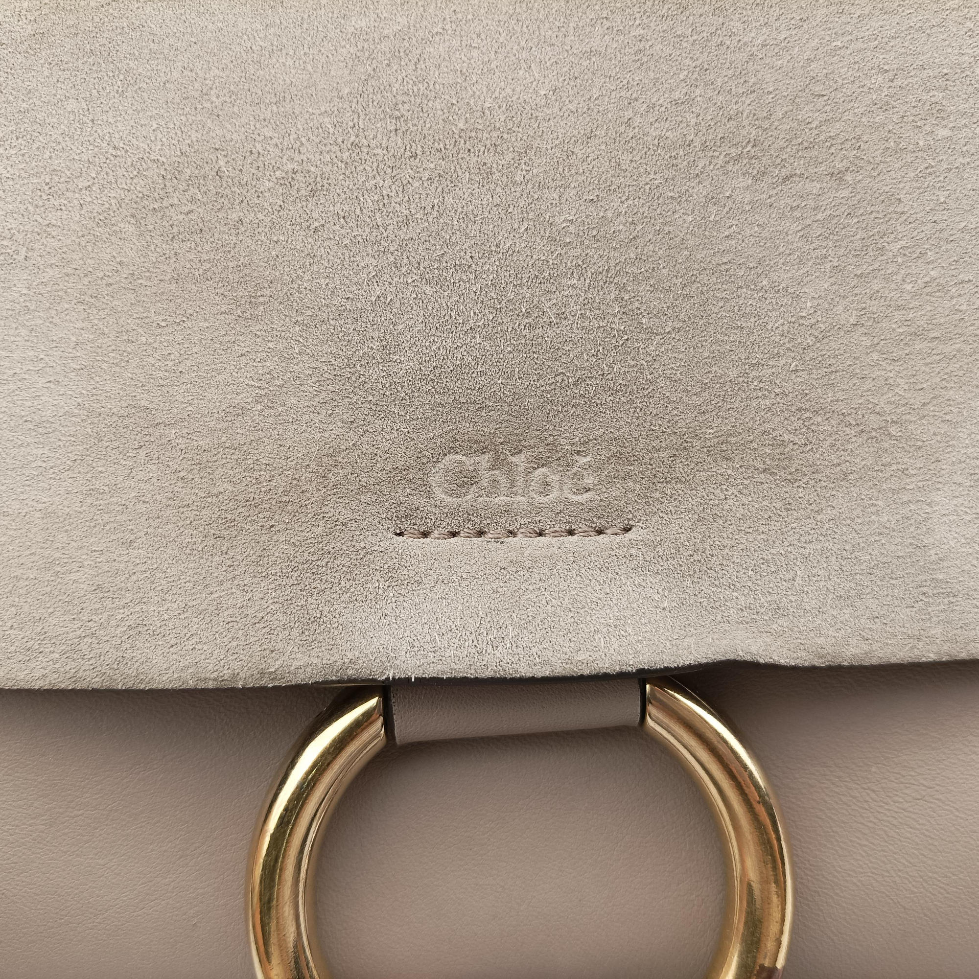 FAYE Beige Suede × leather 03-16-99-65フェイ ベージュ スエード×レザー 03-16-99-65