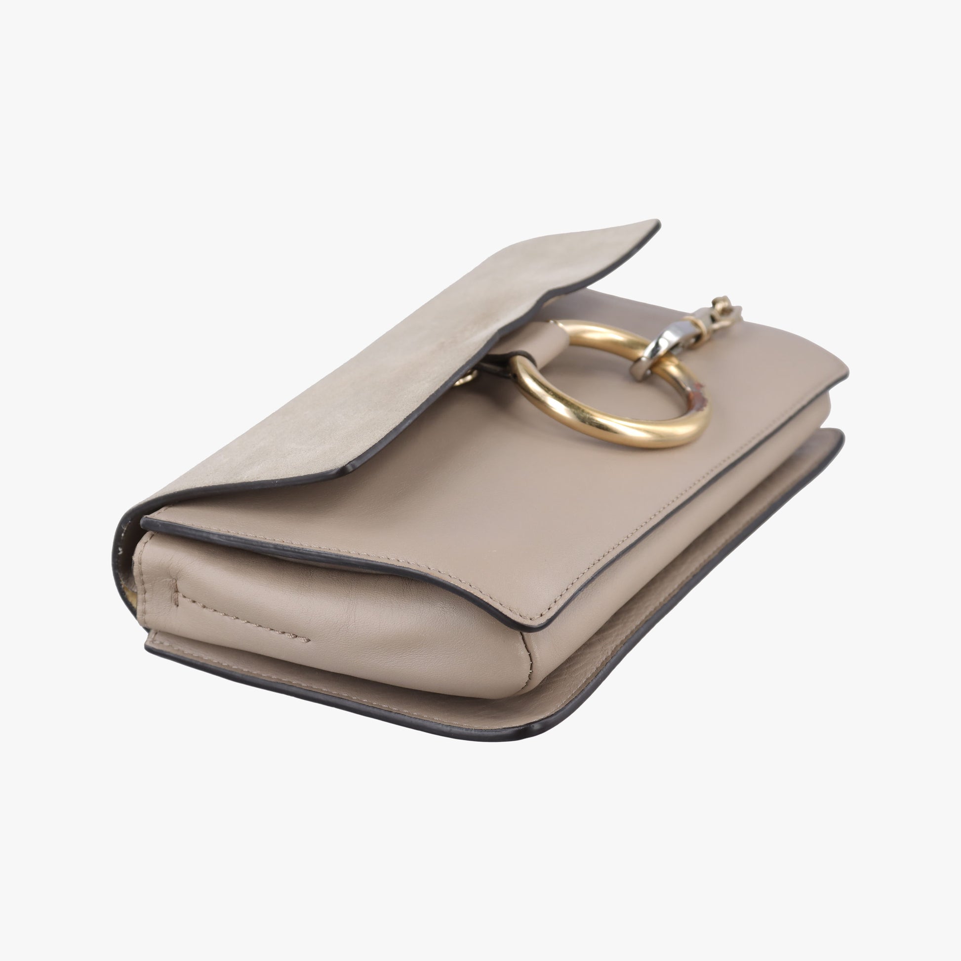 FAYE Beige Suede × leather 03-16-99-65フェイ ベージュ スエード×レザー 03-16-99-65