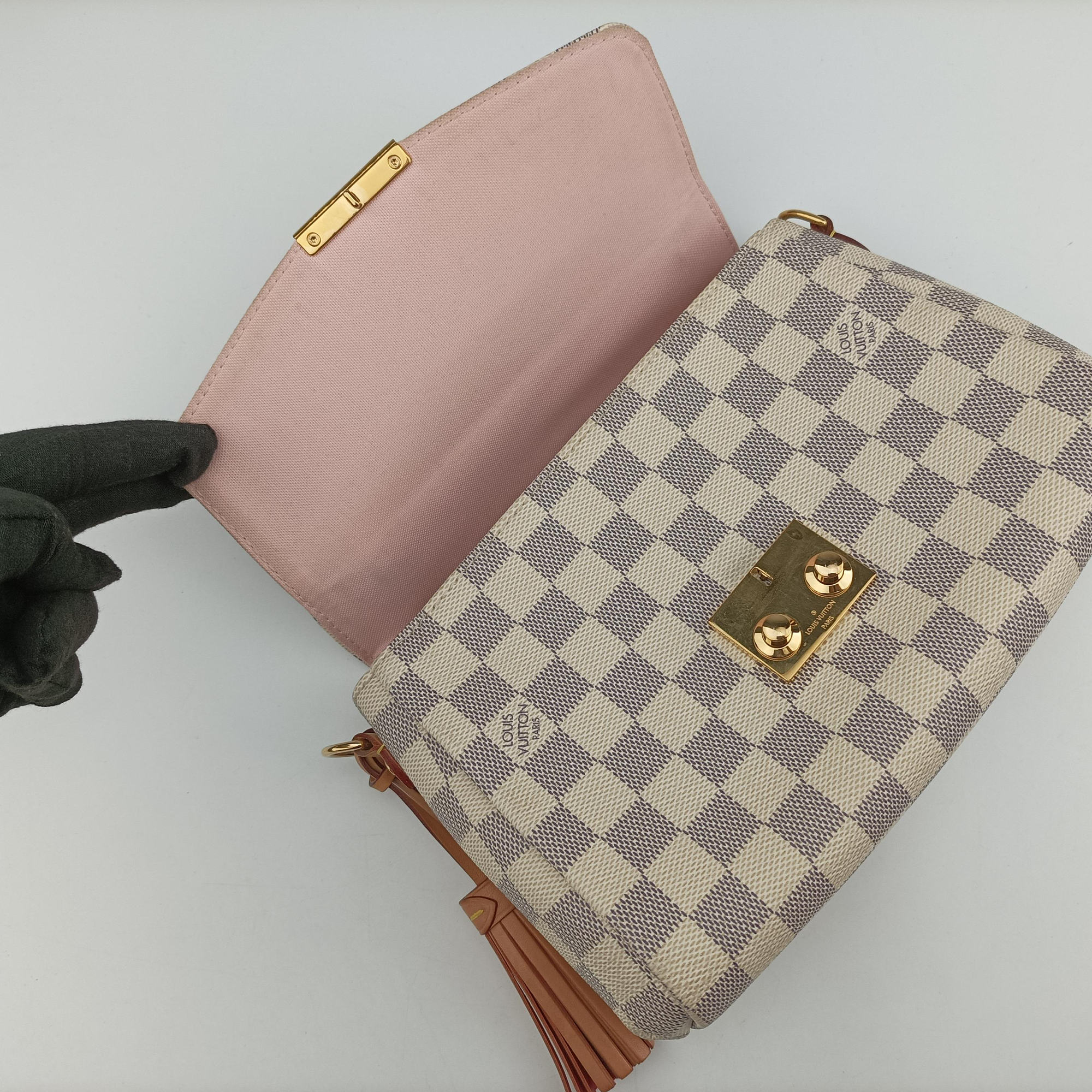 CROISETTE Azur Damier Canvas N41581 ML4169クロワゼット アズール ダミエキャンバス N41581 ML4169