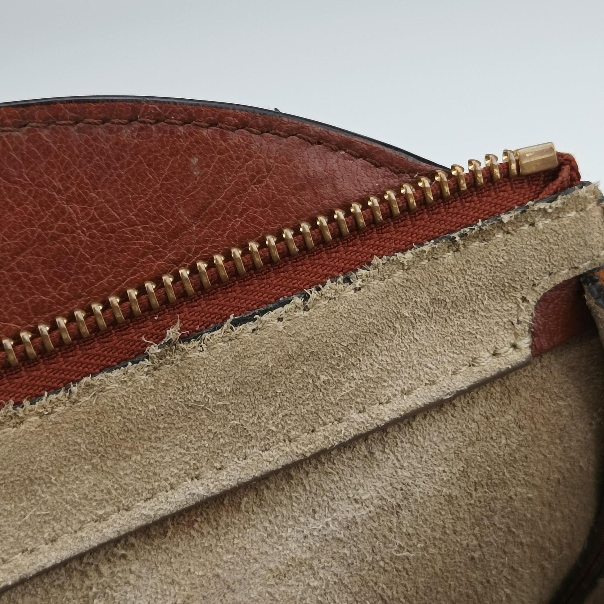 Small Pixie Round Top Brown × Bordeaux Leather×Suede 04 17 75 65スモール ピクシー ラウンドトップ ブラウン × ボルドー レザー×スエード 04 17 75 65