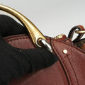 Small Pixie Round Top Brown × Bordeaux Leather×Suede 04 17 75 65スモール ピクシー ラウンドトップ ブラウン × ボルドー レザー×スエード 04 17 75 65