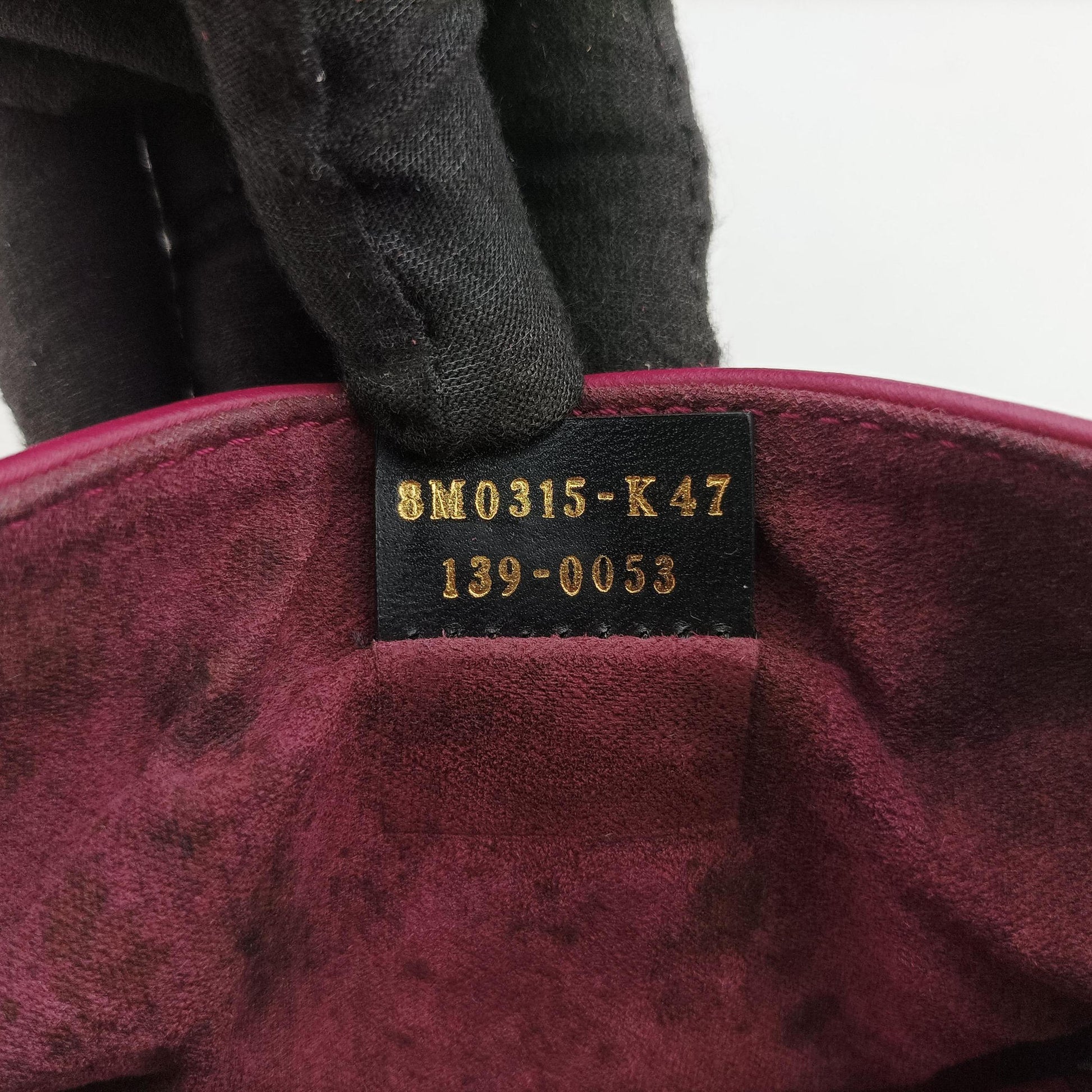 Mini Be Baguette Rose Leather 8M0315 8M0315-K47 139-0053ミニベバゲット ローズ レッド レザー 8M0315 8M0315-K47 139-0053