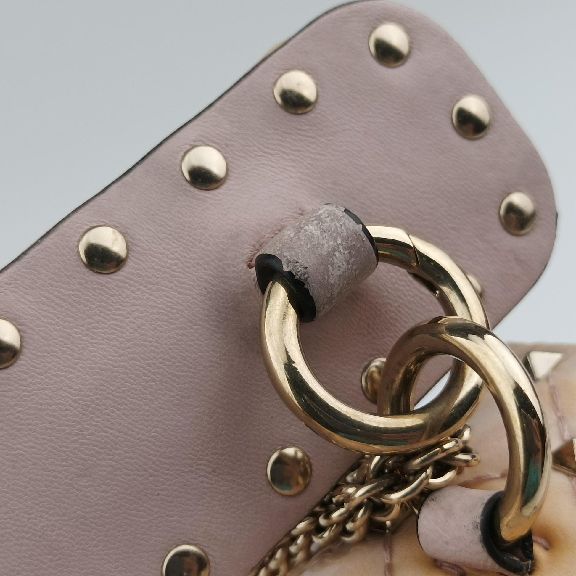 Rockstud spikes Pink pvc vinyl BL-P123JVD0ロックスタッズ　スパイク ピンク PVC ビニール BL-P123JVD0