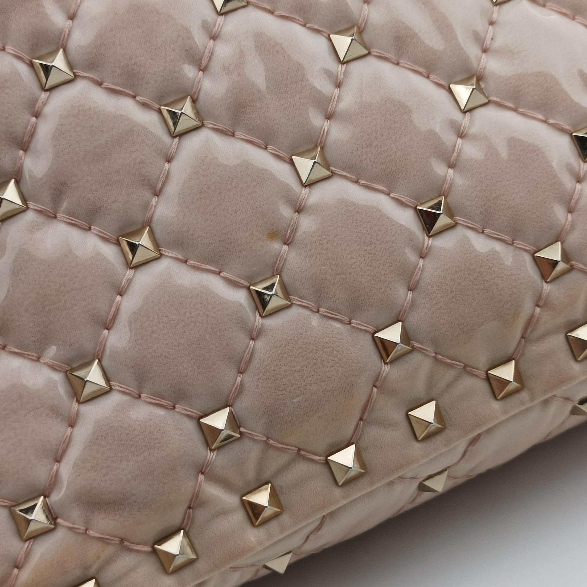 Rockstud spikes Pink pvc vinyl BL-P123JVD0ロックスタッズ　スパイク ピンク PVC ビニール BL-P123JVD0
