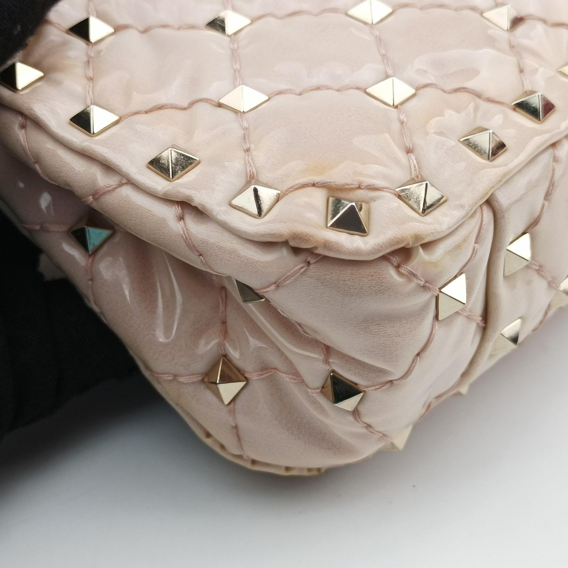 Rockstud spikes Pink pvc vinyl BL-P123JVD0ロックスタッズ　スパイク ピンク PVC ビニール BL-P123JVD0