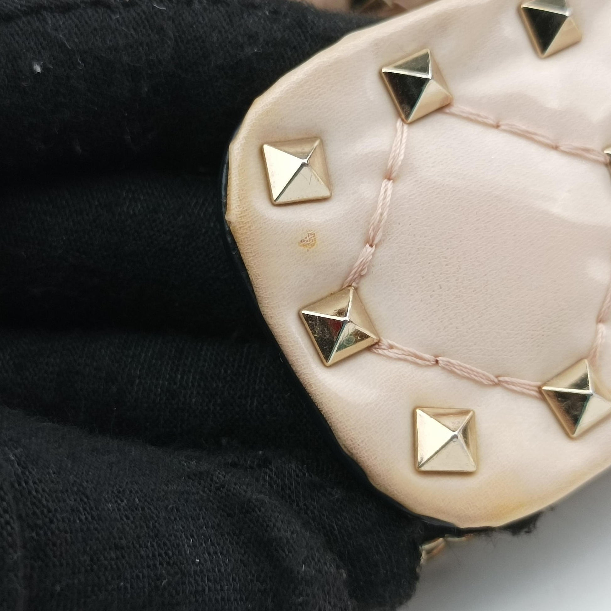 Rockstud spikes Pink pvc vinyl BL-P123JVD0ロックスタッズ　スパイク ピンク PVC ビニール BL-P123JVD0