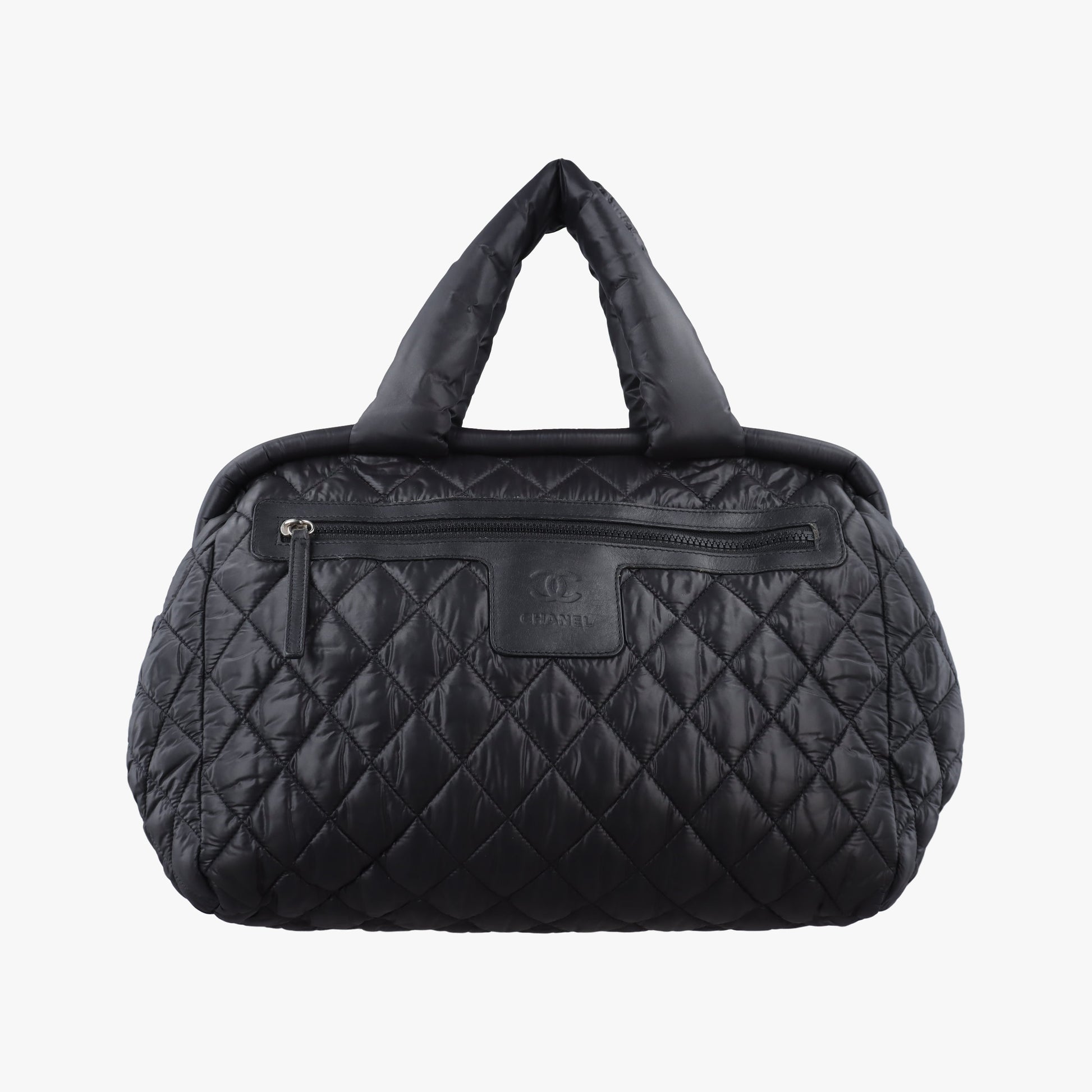 Cococoon Quilting Black Nylon×Leather A47107 13643578コココクーン キルティング ブラック ナイロン×レザー A47107 13643578