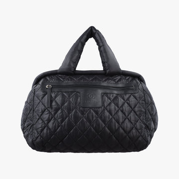 Cococoon Quilting Black Nylon×Leather A47107 13643578コココクーン キルティング ブラック ナイロン×レザー A47107 13643578