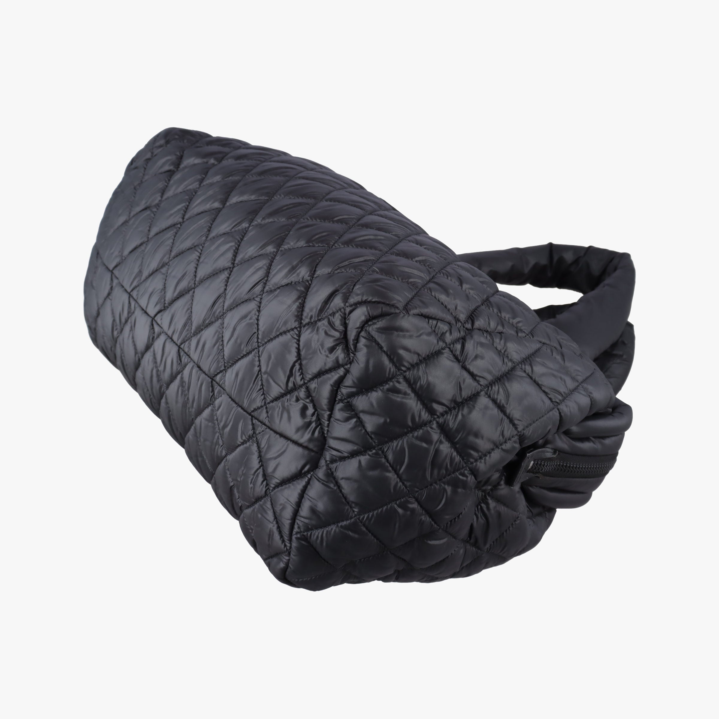 Cococoon Quilting Black Nylon×Leather A47107 13643578コココクーン キルティング ブラック ナイロン×レザー A47107 13643578