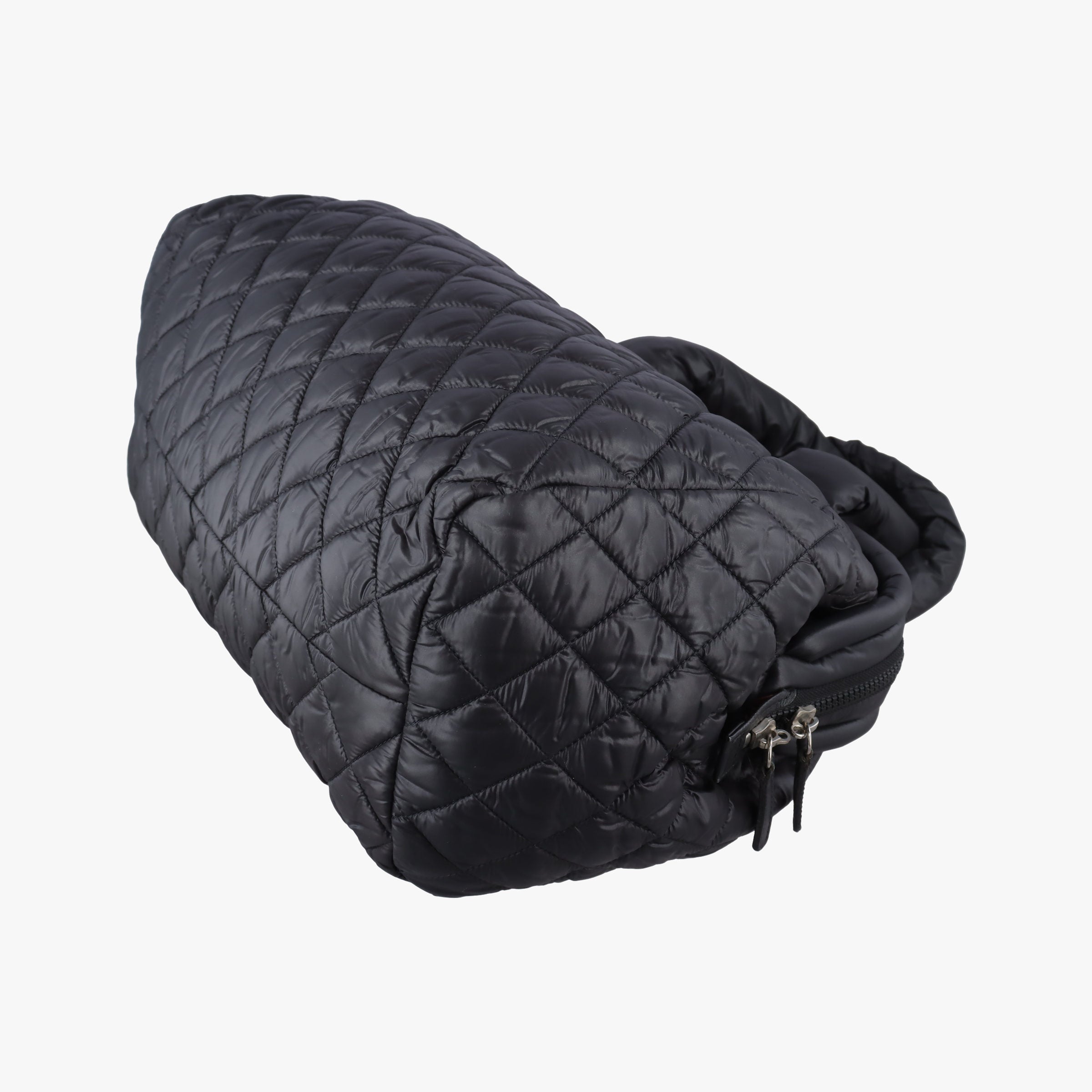Cococoon Quilting Black Nylon×Leather A47107 13643578コココクーン キルティング ブラック ナイロン×レザー A47107 13643578