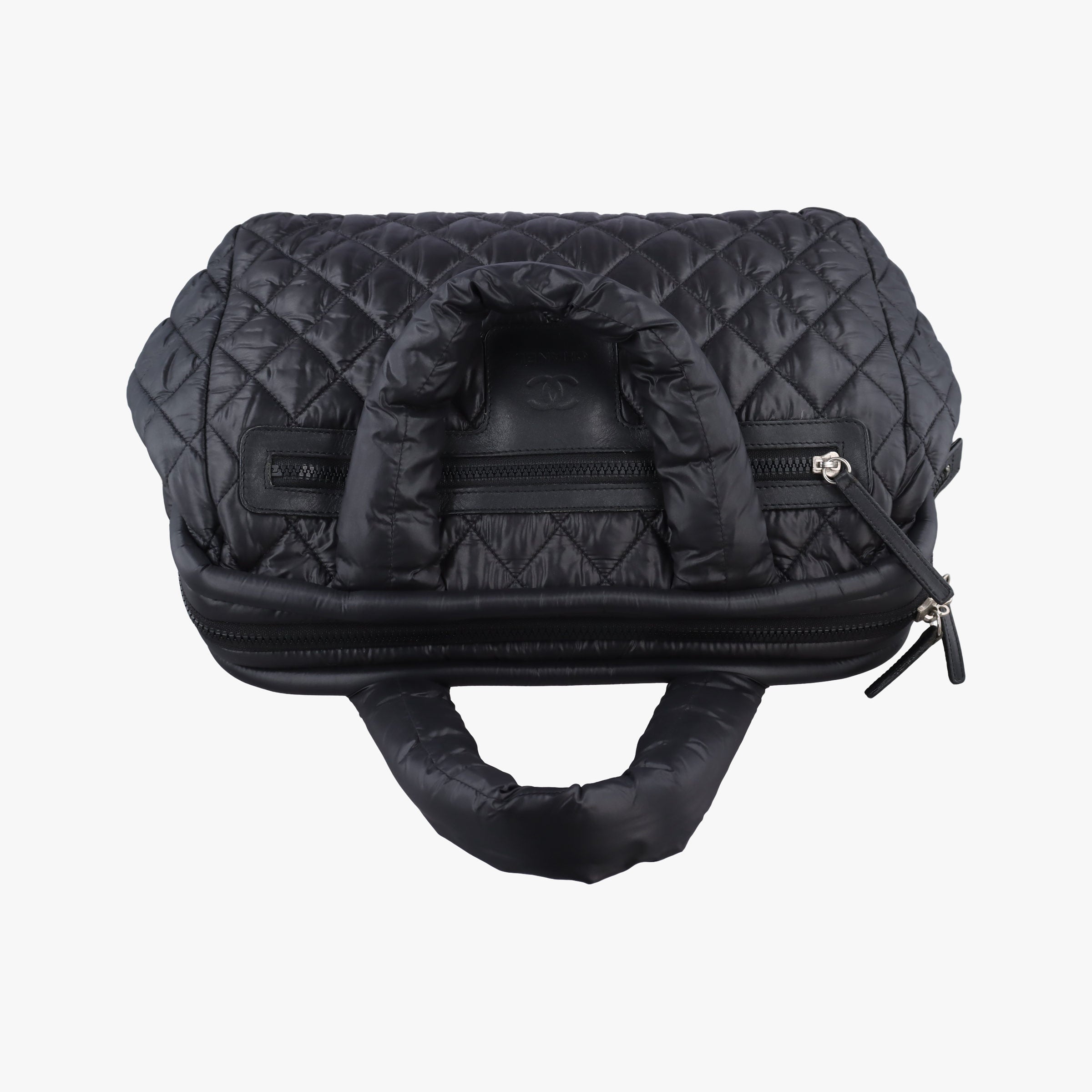 Cococoon Quilting Black Nylon×Leather A47107 13643578コココクーン キルティング ブラック ナイロン×レザー A47107 13643578