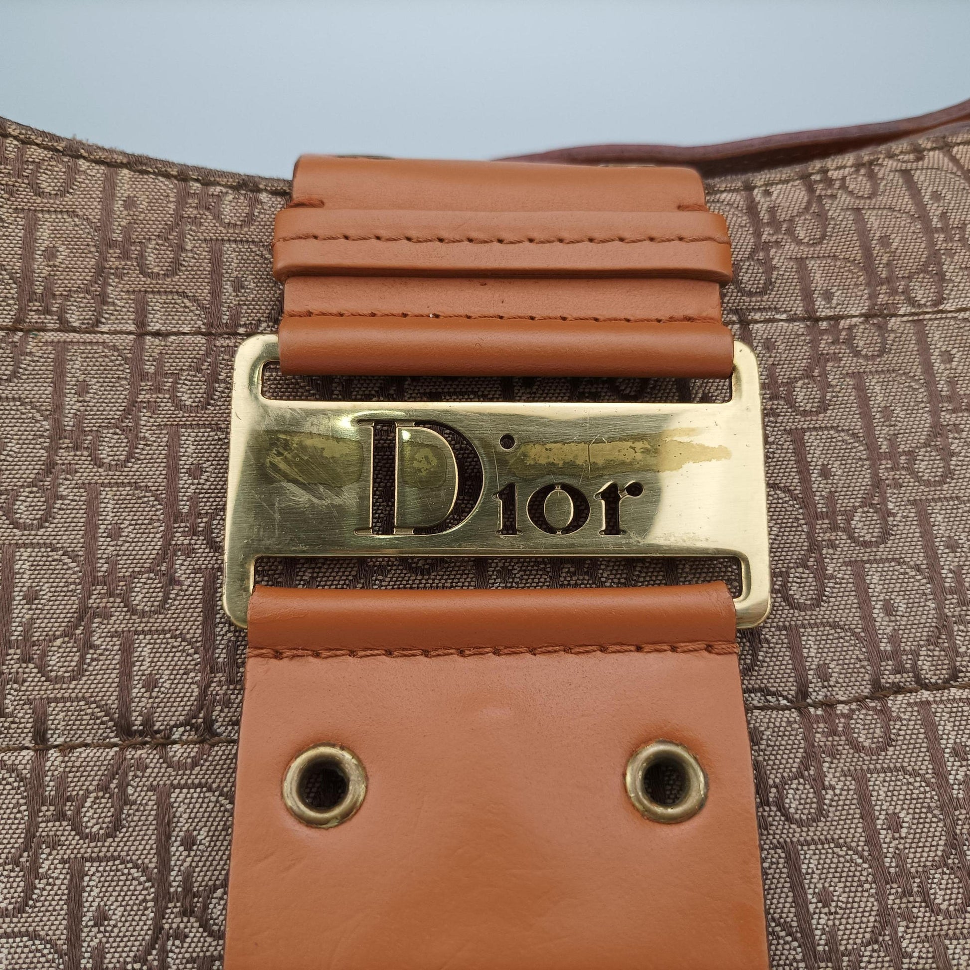 Street Chic Columbus Beige×brown canvasxleather MA-0022トロッター ストリートシック コロンバス ベージュ×ブラウン キャンバスxレザー MA-0022