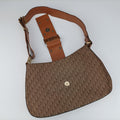 Street Chic Columbus Beige×brown canvasxleather MA-0022トロッター ストリートシック コロンバス ベージュ×ブラウン キャンバスxレザー MA-0022