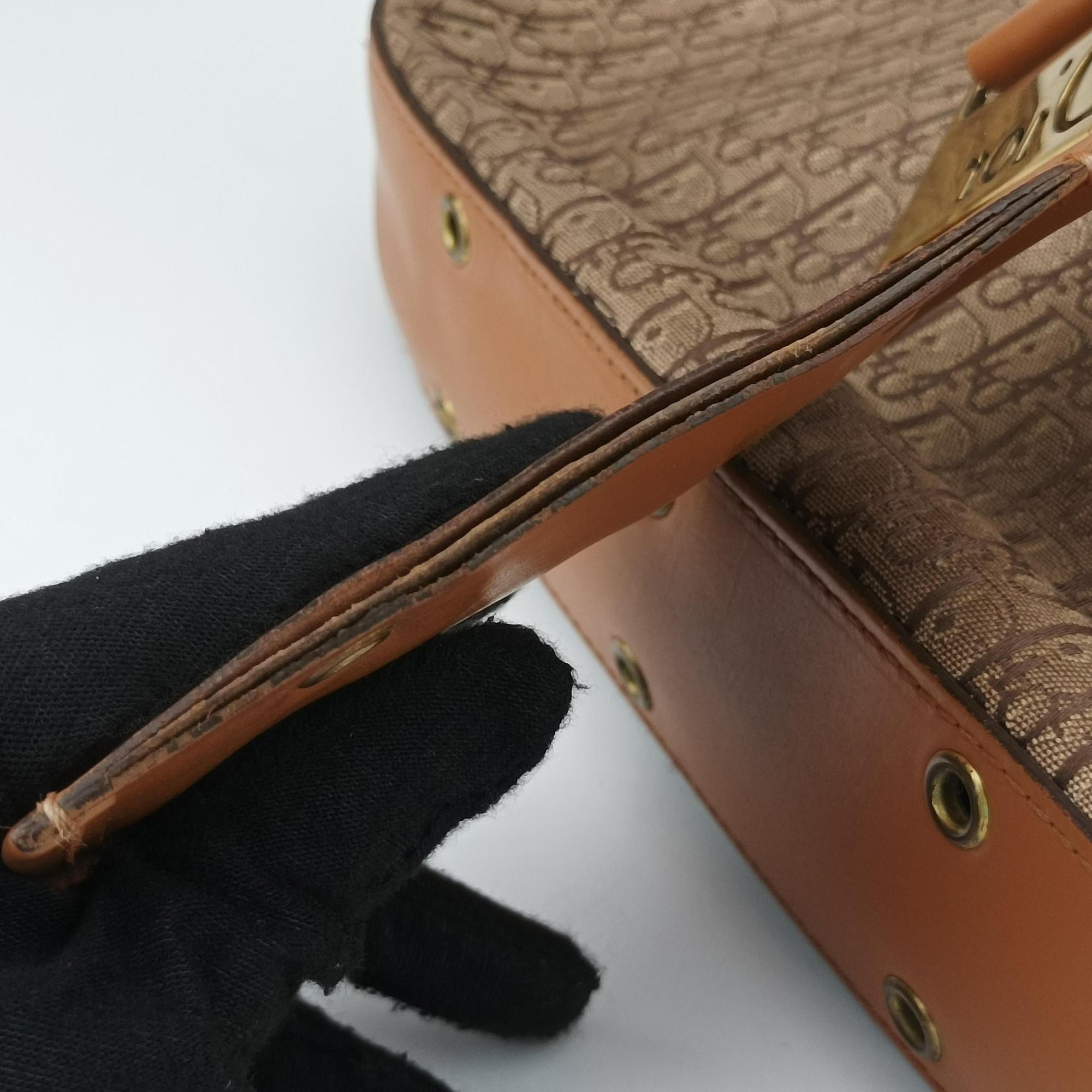 Street Chic Columbus Beige×brown canvasxleather MA-0022トロッター ストリートシック コロンバス ベージュ×ブラウン キャンバスxレザー MA-0022