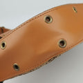 Street Chic Columbus Beige×brown canvasxleather MA-0022トロッター ストリートシック コロンバス ベージュ×ブラウン キャンバスxレザー MA-0022