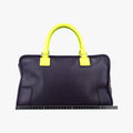 Amazona 36 Purple × Fluorescent Yellow Leather 061103アマソナ36 パープル × フルオレセントイエロー レザー 061103