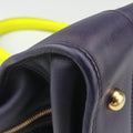 Amazona 36 Purple × Fluorescent Yellow Leather 061103アマソナ36 パープル × フルオレセントイエロー レザー 061103