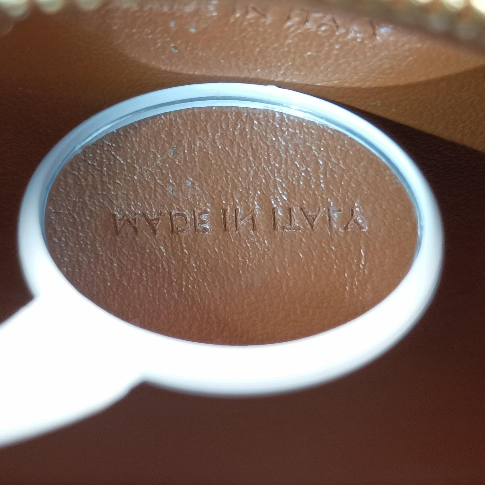 Oval Purse Cuir Triomphe Brown Leather U-SL-0292オーバルパース キュイル トリオンフ ブラウン レザー U-SL-0292