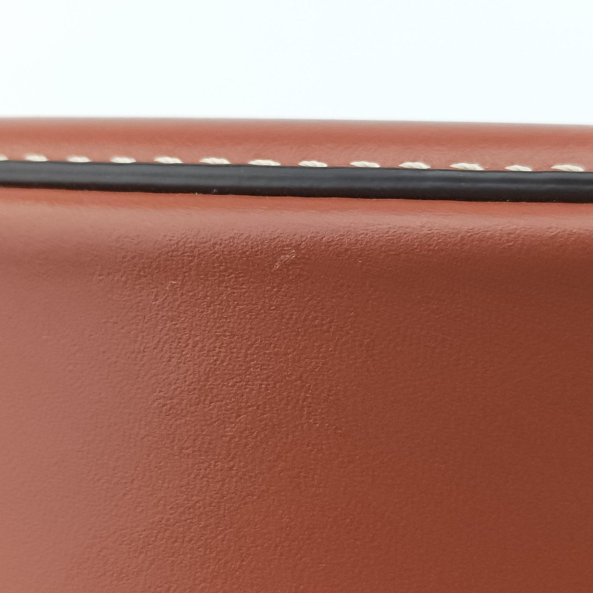 Oval Purse Cuir Triomphe Brown Leather U-SL-0292オーバルパース キュイル トリオンフ ブラウン レザー U-SL-0292