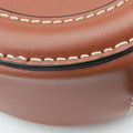 Oval Purse Cuir Triomphe Brown Leather U-SL-0292オーバルパース キュイル トリオンフ ブラウン レザー U-SL-0292