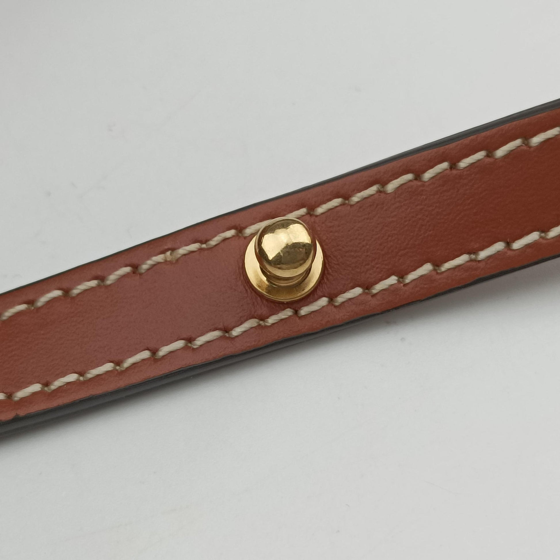 Oval Purse Cuir Triomphe Brown Leather U-SL-0292オーバルパース キュイル トリオンフ ブラウン レザー U-SL-0292