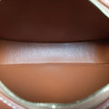 Oval Purse Cuir Triomphe Brown Leather U-SL-0292オーバルパース キュイル トリオンフ ブラウン レザー U-SL-0292