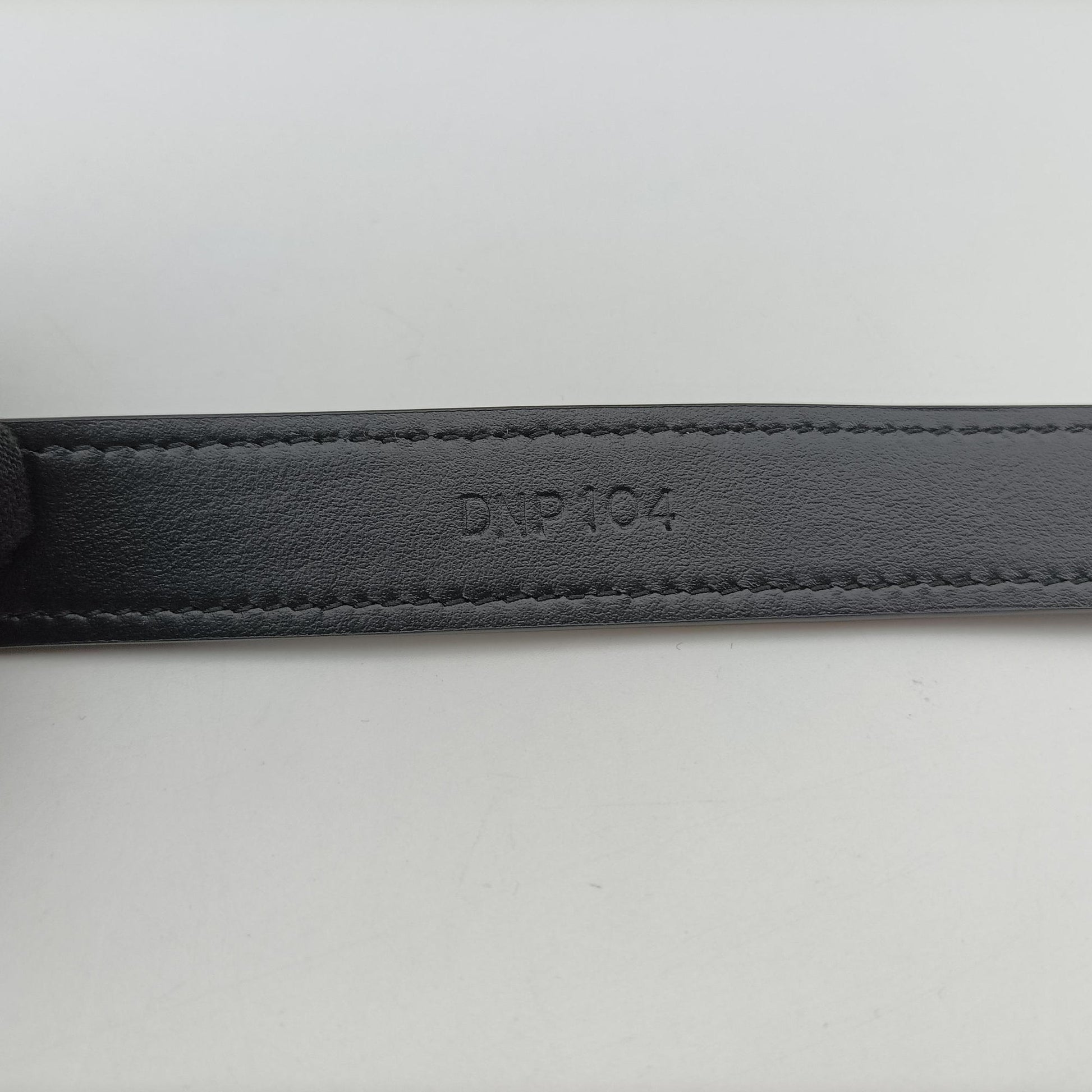logo Black leather DNP104ロゴ ブラック レザー DNP104