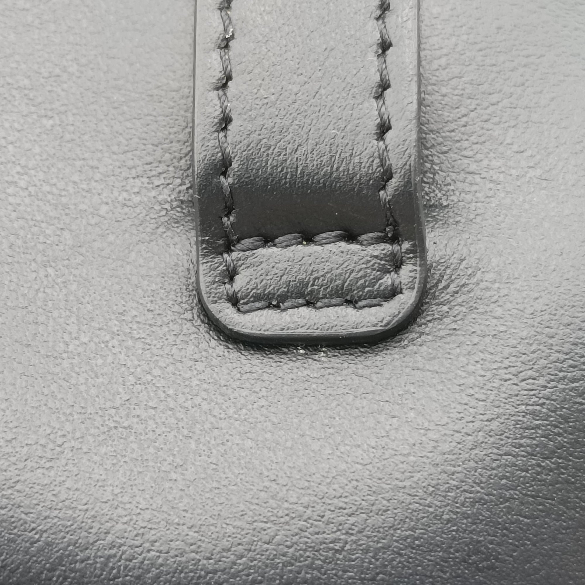 logo Black leather DNP104ロゴ ブラック レザー DNP104