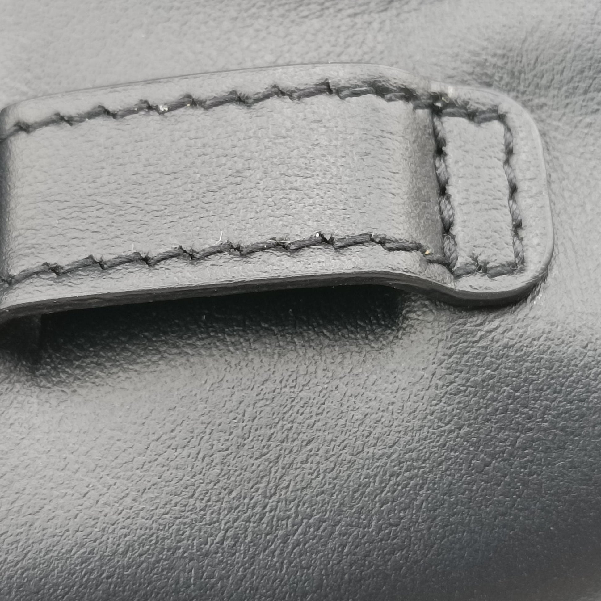 logo Black leather DNP104ロゴ ブラック レザー DNP104