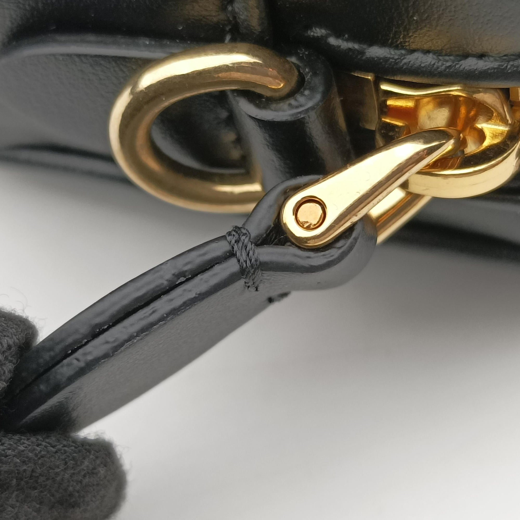 logo Black leather DNP104ロゴ ブラック レザー DNP104