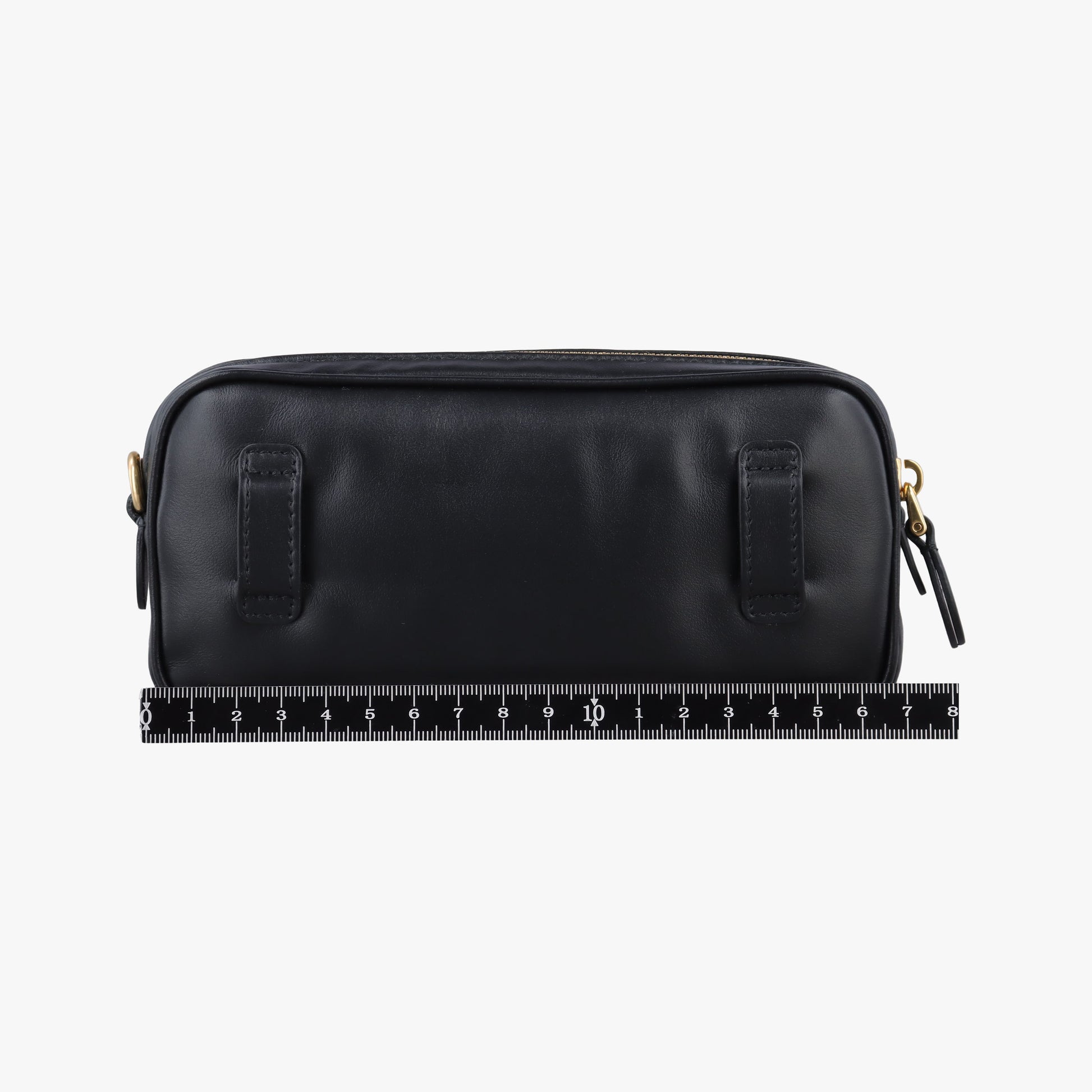 logo Black leather DNP104ロゴ ブラック レザー DNP104