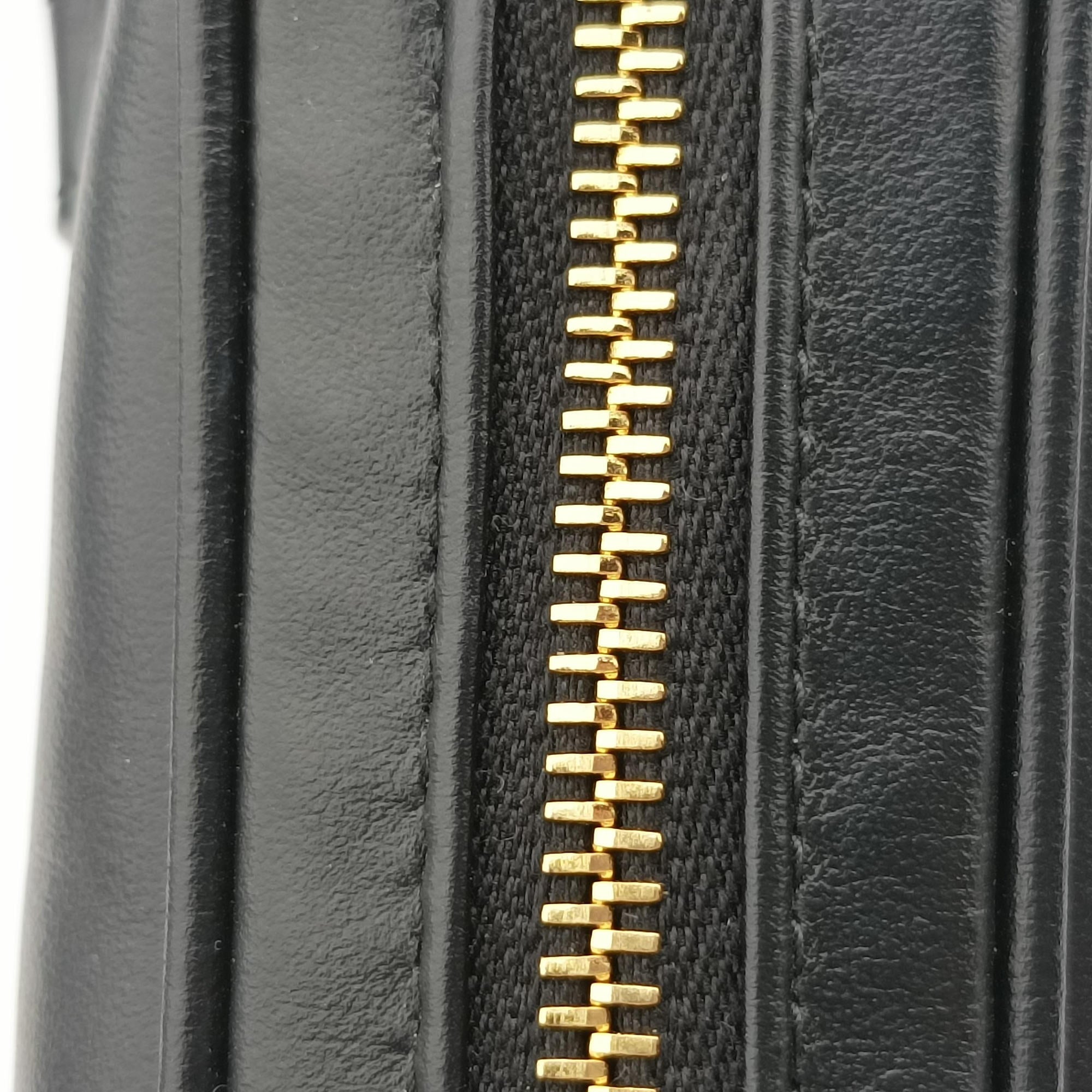 logo Black leather DNP104ロゴ ブラック レザー DNP104