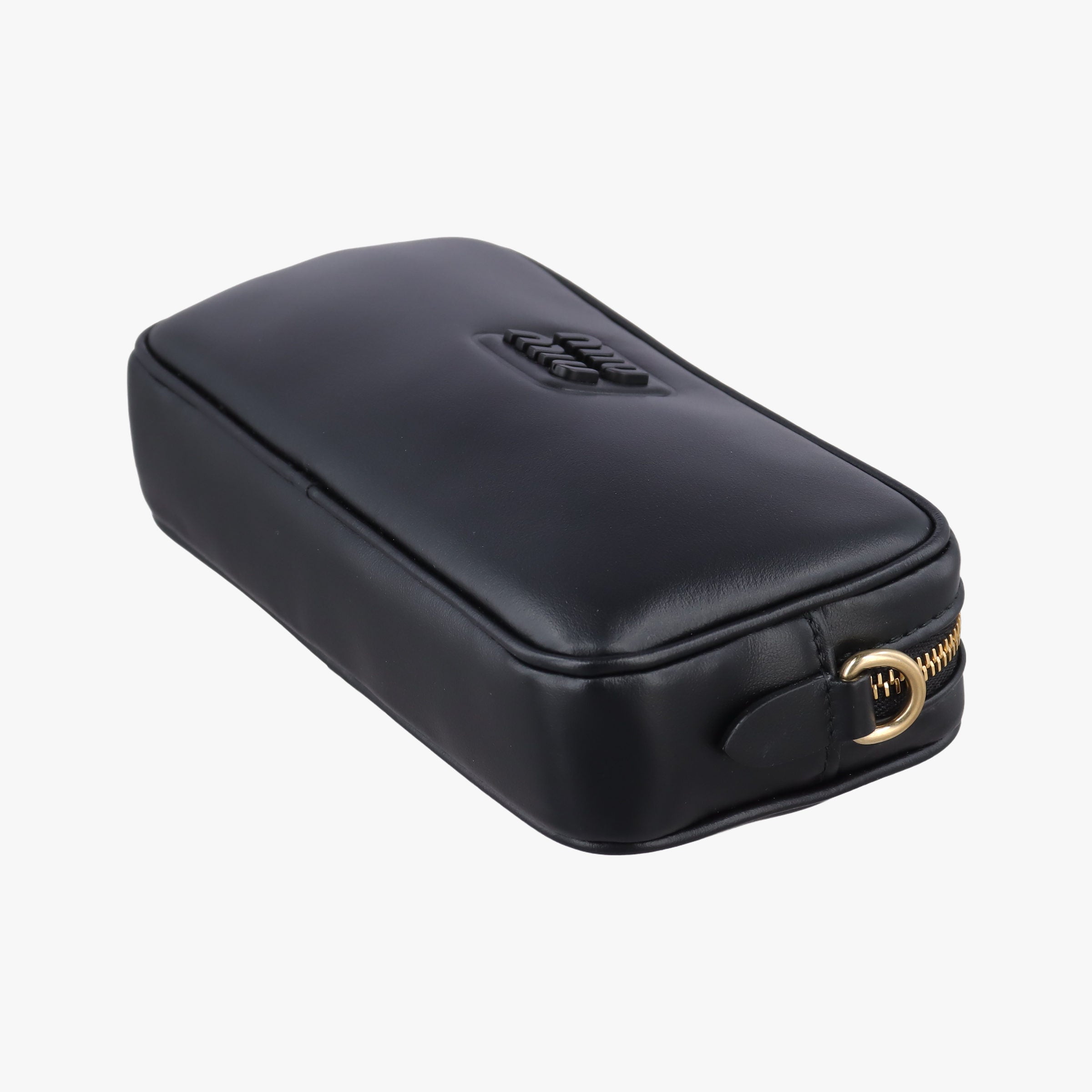 logo Black leather DNP104ロゴ ブラック レザー DNP104