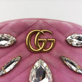 GG Marmont Pink velour 476434 C023347803GGマーモント ピンク ベロア 476434 C023347803