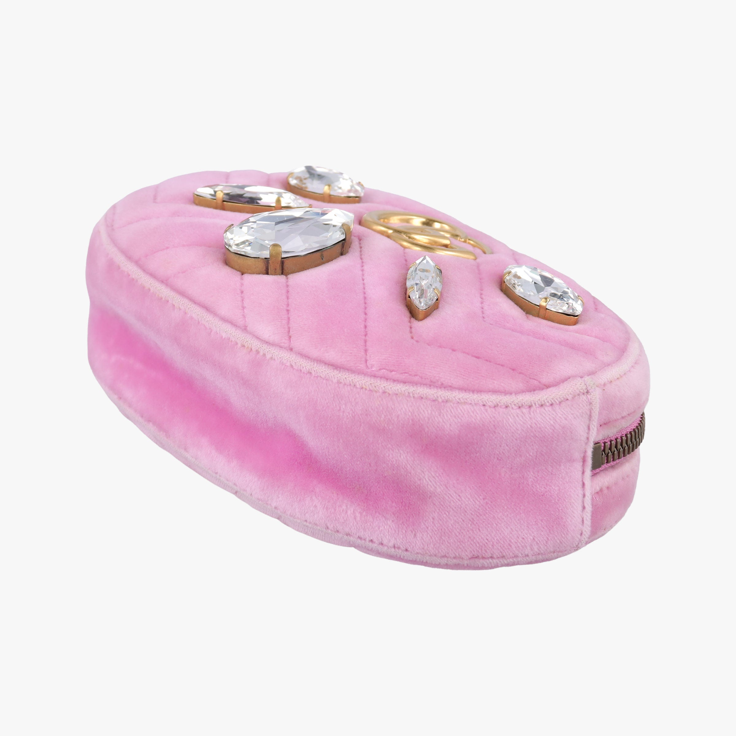 GG Marmont Pink velour 476434 C023347803GGマーモント ピンク ベロア 476434 C023347803