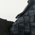 Intrecciato Navy lambskin B03645117Tイントレチャート ネイビー ラムスキン B03645117T