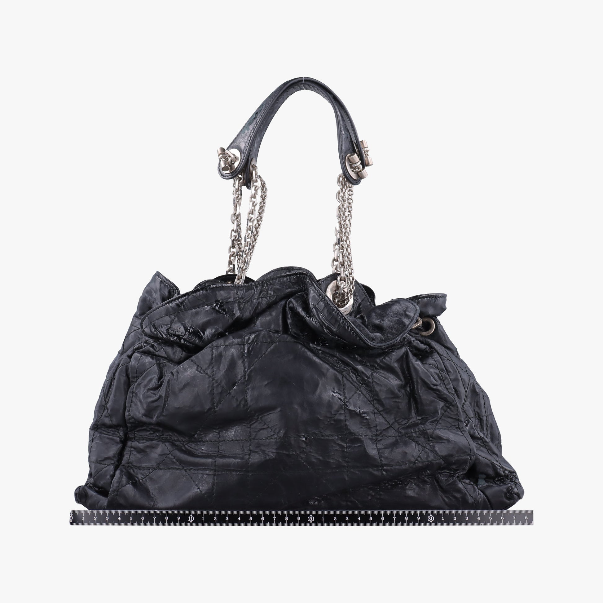 Le Trente Cannage Black Patent 01-RU-0110ルトラント カナージュ ブラック パテント 01-RU-0110