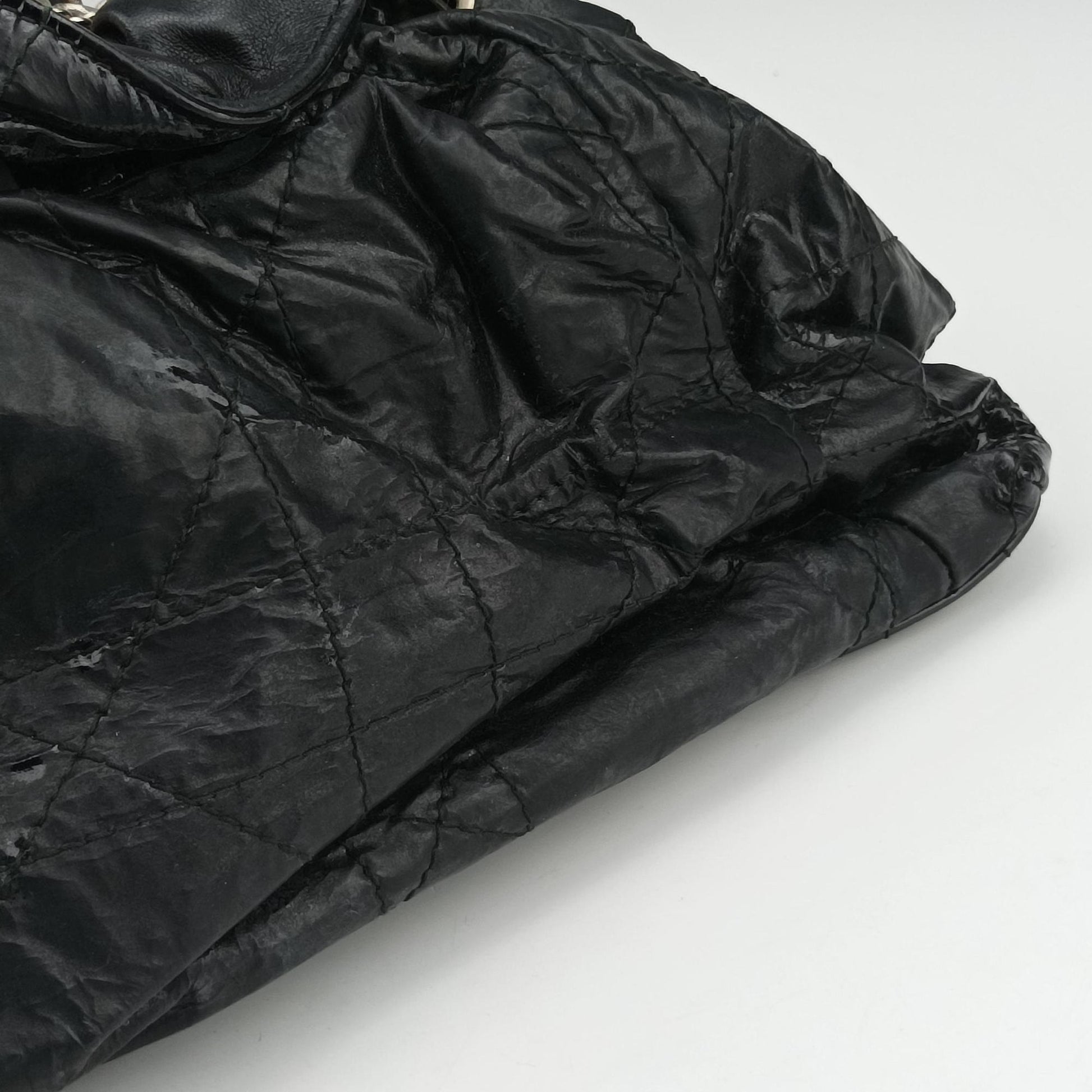 Le Trente Cannage Black Patent 01-RU-0110ルトラント カナージュ ブラック パテント 01-RU-0110