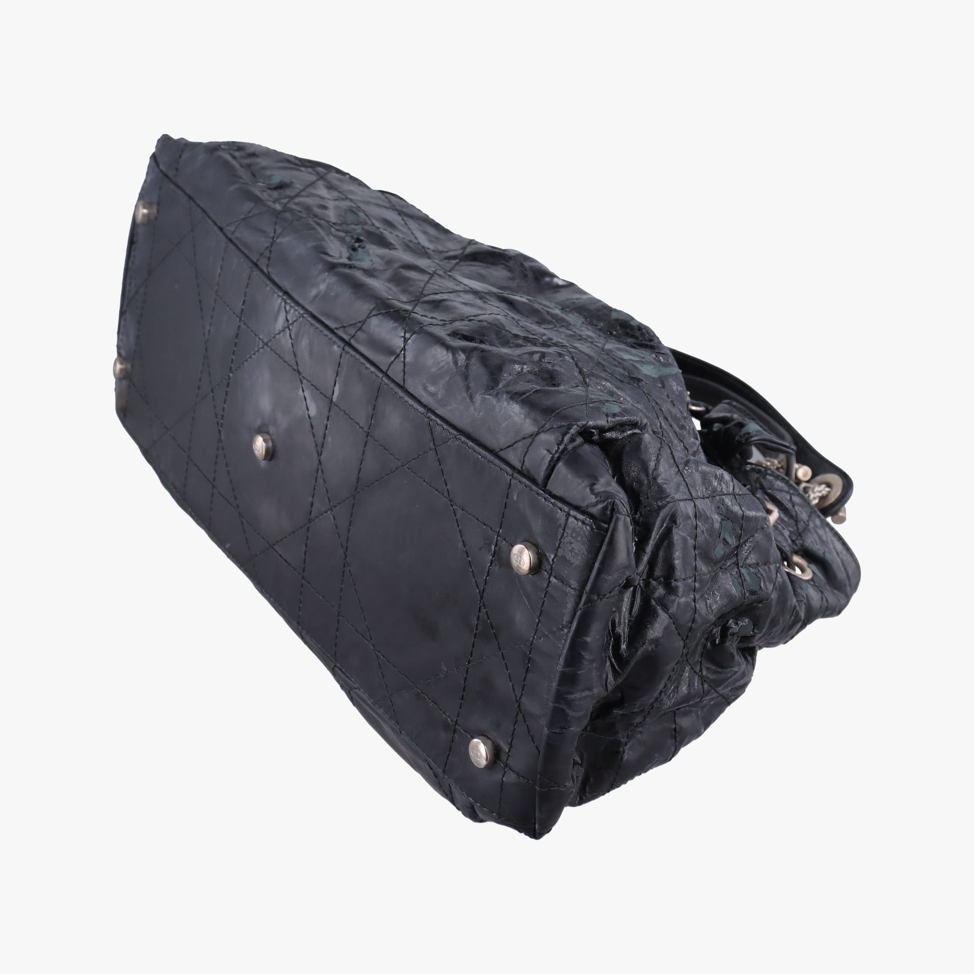 Le Trente Cannage Black Patent 01-RU-0110ルトラント カナージュ ブラック パテント 01-RU-0110