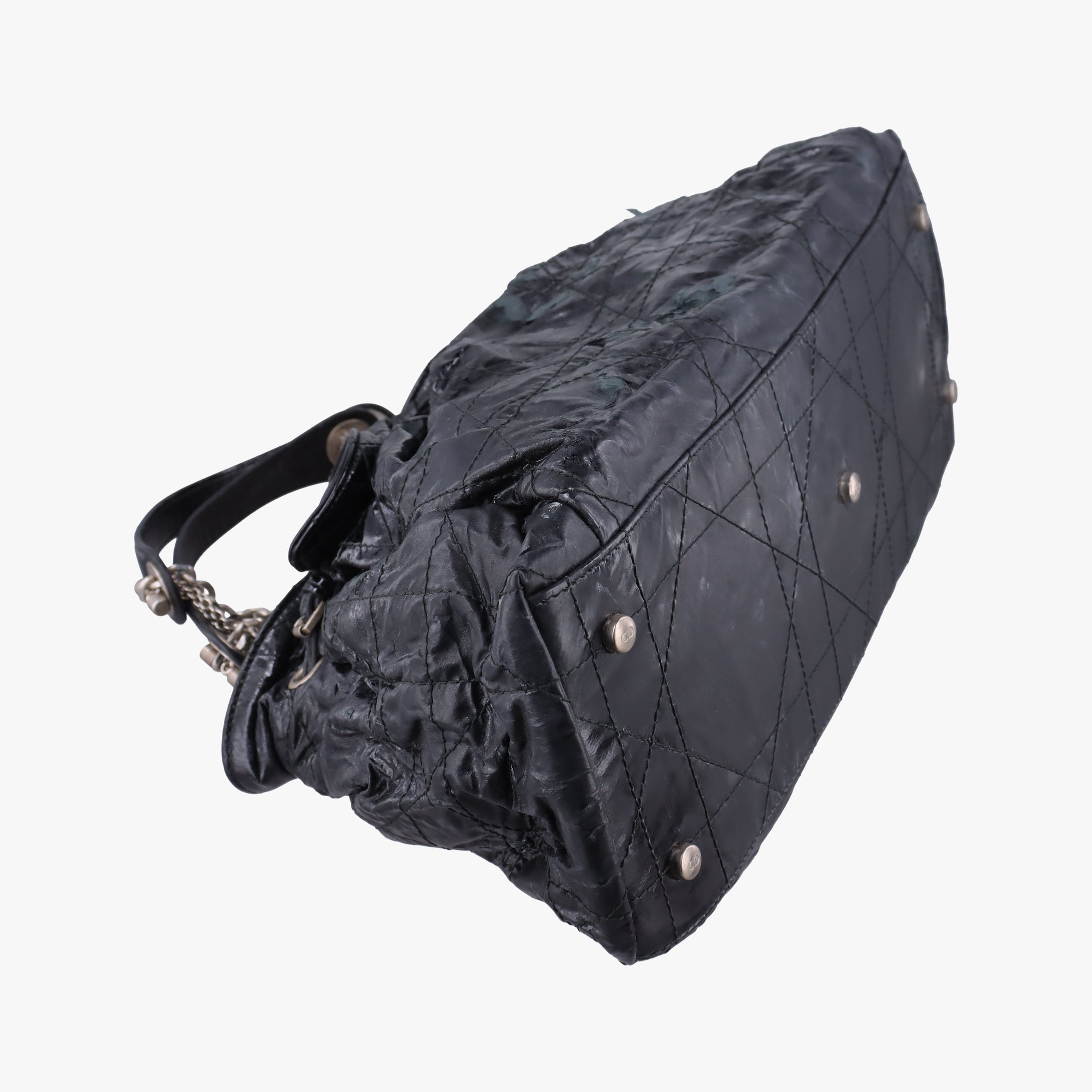 Le Trente Cannage Black Patent 01-RU-0110ルトラント カナージュ ブラック パテント 01-RU-0110