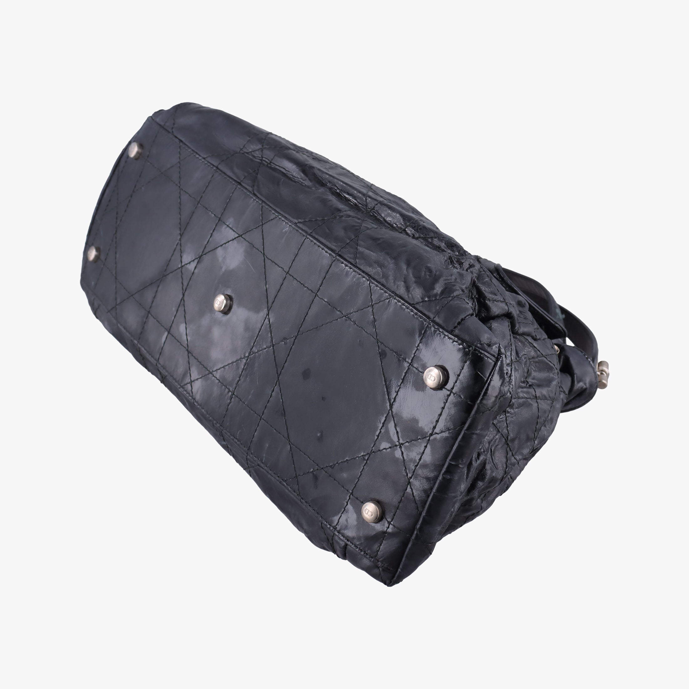 Le Trente Cannage Black Patent 01-RU-0110ルトラント カナージュ ブラック パテント 01-RU-0110