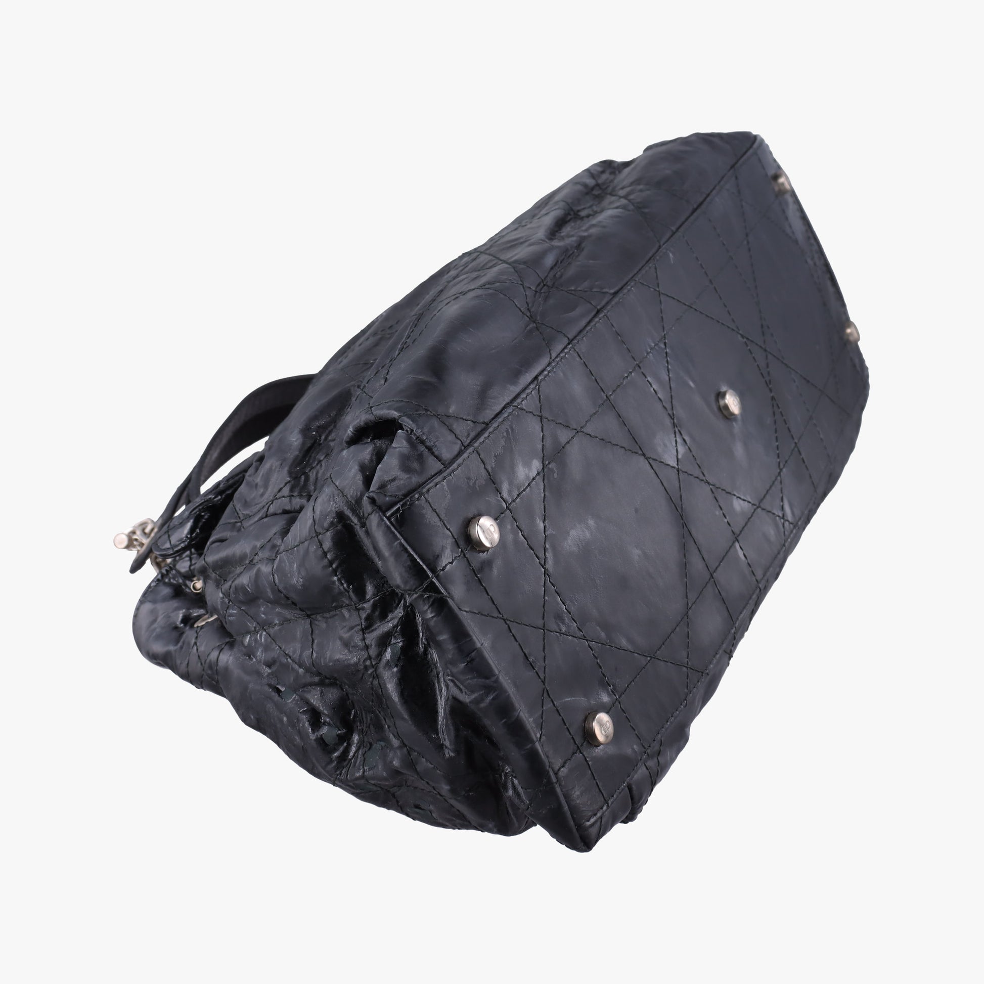 Le Trente Cannage Black Patent 01-RU-0110ルトラント カナージュ ブラック パテント 01-RU-0110