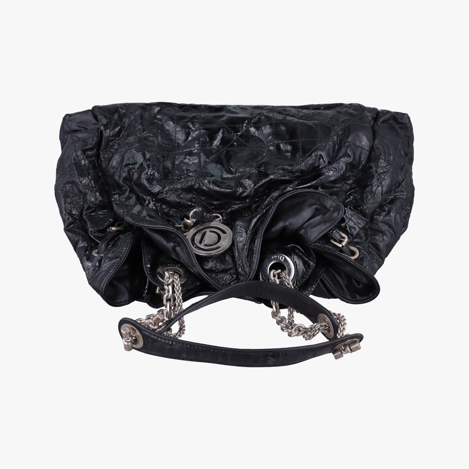 Le Trente Cannage Black Patent 01-RU-0110ルトラント カナージュ ブラック パテント 01-RU-0110