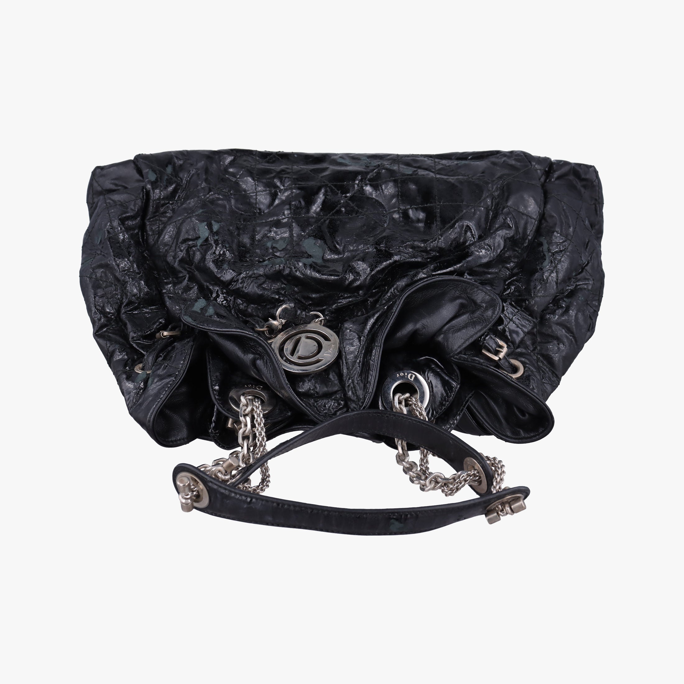 Le Trente Cannage Black Patent 01-RU-0110ルトラント カナージュ ブラック パテント 01-RU-0110