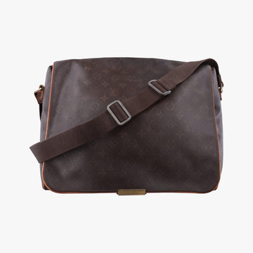 Abbesses Messenger Brown Monogram Coated Canvas  × Leather M45257 SP0013アベス メッセンジャー ブラウン系 モノグラム・キャンバス × レザー M45257 SP0013