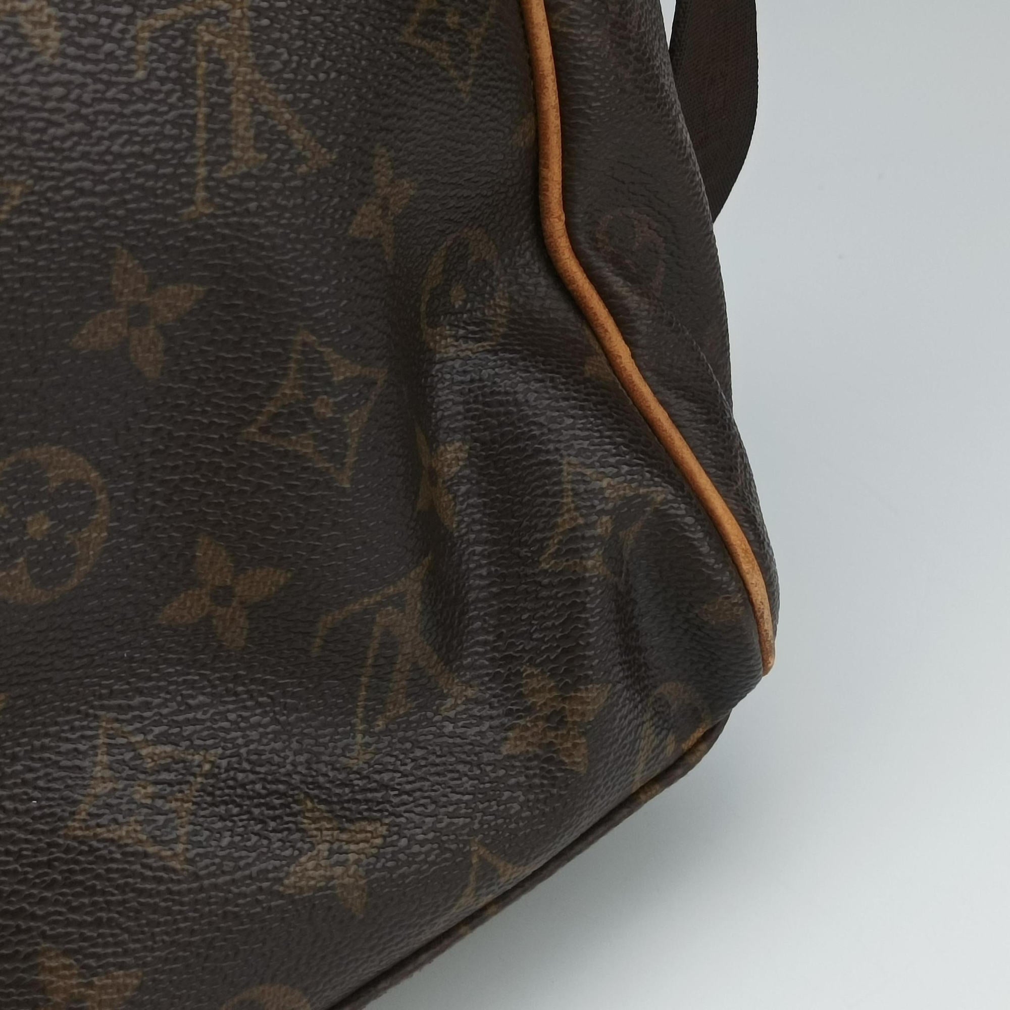 Abbesses Messenger Brown Monogram Coated Canvas  × Leather M45257 SP0013アベス メッセンジャー ブラウン系 モノグラム・キャンバス × レザー M45257 SP0013